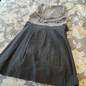 Delia's Gray Ruffled Dress